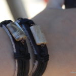Lederenarmband met Jaspis - Afbeelding 2
